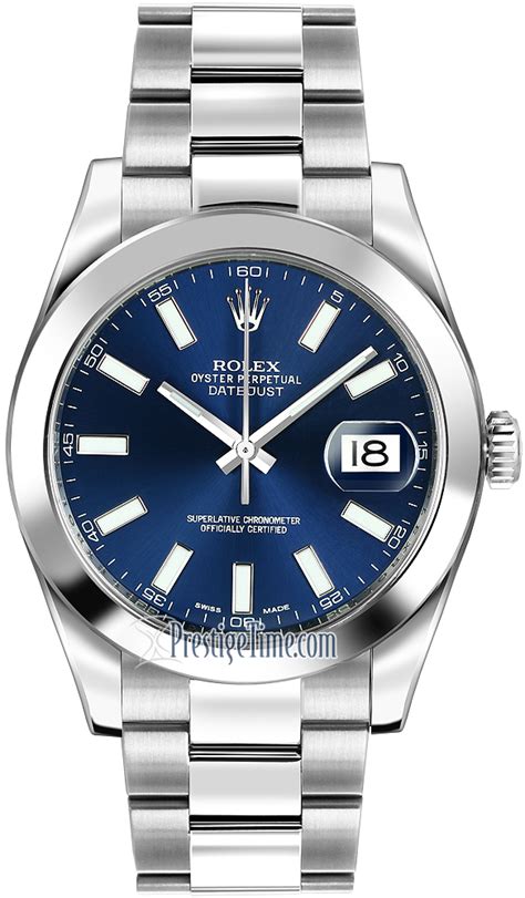 rolex datejust blue arabic|rolex oyster perpetual datejust 116300.